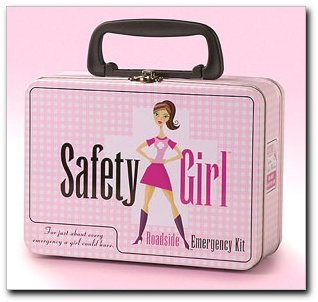 The Safety Girl Roadside Emergency Kit, CASE OF 4 KITS