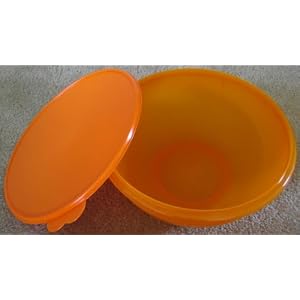 Tupperware Fix N Mix Bowl Orange by