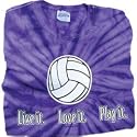 Tandem Live It, Love It, Play It Volleyball Tee