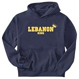 SWEATSHIRT NAVY BLUE  LEBANON KING  Large