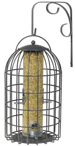 Squirrel & Predator Proof Extra Large Seed Feeder Grey