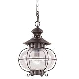 Livex Lighting 2225-07 Harbor Outdoor Hanging Lantern in Bronze