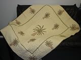 PALM QUILT AND/OR SHAM (SEE OPTIONS)
