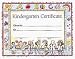 AWARDS KINDERGARTEN CERTIFICATE