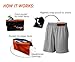 The RooSport Magnetic Running Pouch - Pocket to Hold Cell Phone, Wallet, Earphones - Securely Carry Essentials While Running - Magnetic Closure for Convenience - Green, Small