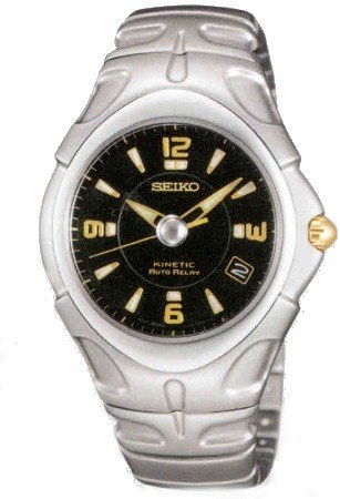 Seiko Men's Kinetic Auto Relay watch #SMA035 Seiko Men's Kinetic Auto Relay watch #SMA035