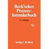 Beck'sches Prozessformularbuch Beck'sches Prozessformularbuch