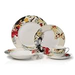Buying Mikasa Butterfly 5 Piece Dinnerware Placesetting