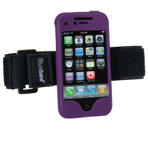 Tuneband for iPhone Original iPhone NOT iPhone 3G or iPhone 3GS Grantwood Technology's Armband Silicone Skin and Screen Protector 8GB/16GB Assorted Colors