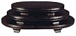 Oval Wooden Stand Set - Black