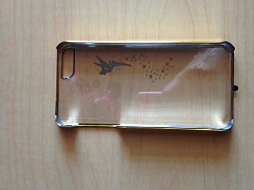 Disney Tinker Bell Clear Hard Case Cover Gold Color For iPhone 5/5s