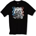 Route 66 motorcycle flag Premium T-Shirt