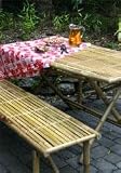 Bamboo Bench, Picnic (set of 2)