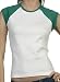 Bella Baby Rib Cap Sleeve Raglan T-Shirt. 2020