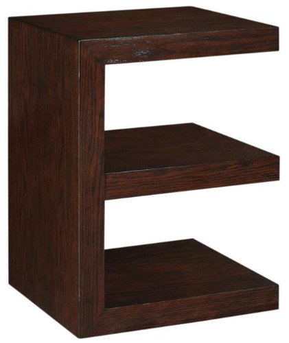 Trevor E shape Accent DARK BROWN