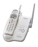 Panasonic KX-TG2312W 2.4 GHz DSS Cordless Phone with Caller ID (White)