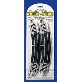 Bachmann Trains Snap-Fit E-Z Track 18 Radius Curved Rerailer (2 card)