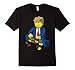 Men's Trump T-Shirt Build a Wall Tee XL Black
