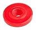 Forney 57511 Output Jack with Washer Brass Plug, Red Knob
