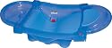 Zekiwa 801/ 814-02 - Badewanne, beidseitig zum Ausziehen, geeignet zur Nutzung im Sp&uuml;ltischeinsatz, mit Auslauf, blau (blue)