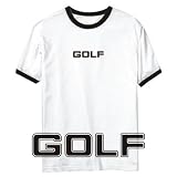 T-Shirt Ringer White  Word Golf  Sports