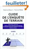 Guide de l'enqu�te de terrain : Produire et analyser des donn�es ethnographiques