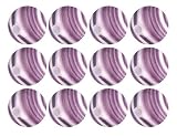 Amethyst Purple White Opaque Swirl Czech Glass Round Beads 8mm 41HRWLpYCOL. SL160 Amethyst Purple White Opaque Swirl Czech Glass Round Beads 8mm