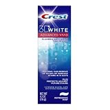 Crest 3D White Advanced Vivid Flouride Toothpaste, Refreshing Mint, 4.1-Ounce Carton (Pack of 4)
