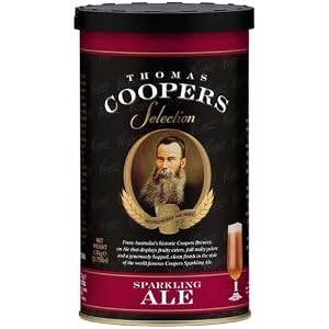 Complete Coopers Brewery Sparkling Ale Beer Kit Package