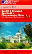 Cardiff and Bridgend/Caerdydd a Phen-y-bont Ar Ogwr (Explorer Maps)