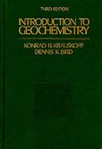 Introduction to Geochemistry -Ise (McGraw-Hill International Editions)