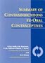 Summary of Contraindications to Oral Contraceptives