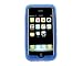 Apple Iphone 3g BLUE Tough Silicone Case and LCD screen protector with Free Exercise Armband! - Exclusively a RoosBrews Product