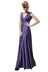 A-line V-neck Sleeveless Beaded Applique Cocktail Floor Length Evening Dress/Homecoming Dress/Pageant Dress/Prom Dress/Party Dress/Wedding Dress 