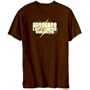 Hardcore Lawn-Mower Mechanic Occupations Mens T-Shirt (Brown, Sizes X-Small - XXX-Large)