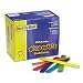 Chenille Kraft Jumbo-Sized Craft Sticks - Pack of 500 - Assorted Colors