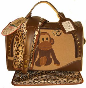 Uncle Monkey Pet Carrier by PetFlys : Size SMALL
