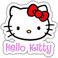 Hello Kitty car bumper sticker decal 5
