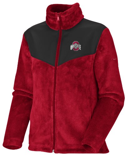 Ohio State Plush Pass FZ, Intense Red/Grey Ice, Large