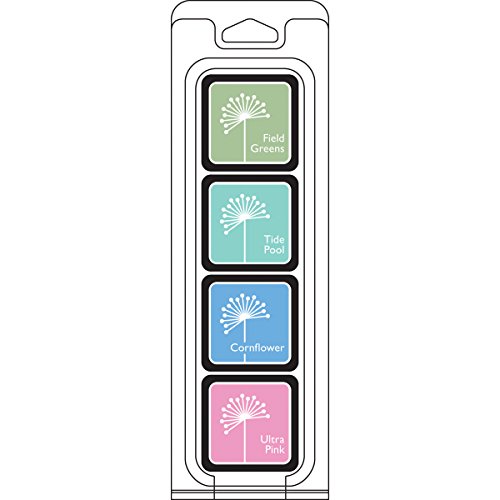 Hero Arts Shadow Inks 4 Color Cubes Shadow Inks, Cool Ink