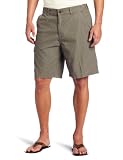 Savane Mens Side Elastic Canvas Cargo Short