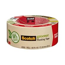 Scotch Masking Tape for General Painting, 1.88-Inch x 60.1-Yard