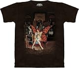 Whiskey Fairy T-Shirt 100% Cotton Short Sleeve Fantasy Shirt for Teens and Adults