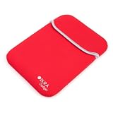DURAGADGET Nero / Rosso custodia / zaino / cover in Neoprene reversibile per Apple iPaddi DURAGADGET