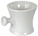 White Ceramic Shaving Shave Soap Mug Bowl with Handle