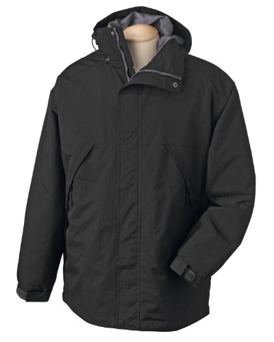 Devon & Jones - Men's Three-Season Sport Parka >> 3XL,BLACK