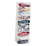 10 Ladies Stackable Clear Shoe Storage Boxes