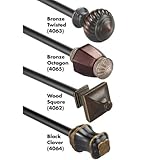 IMAGE OF Decorative Expandable Curtain Rod 66
