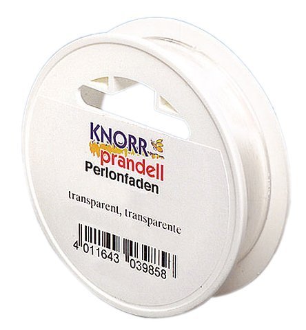 Childrens Toyshop  Spielwaren : Gütermann / KnorrPrandell 2237099 - Perlonfaden 0,25mm, transparent, 50 Meter/Rolle