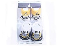 Michael Jordan 2 Pair Baby Booties Size 3-6 Months